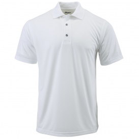 Paragon 108Y Youth Saratoga Performance Mini Mesh Polo - White