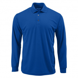 Paragon 110 Prescott Long Sleeve Polo - Royal