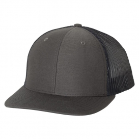 Richardson 112 Snapback Trucker Cap - Charcoal/Navy