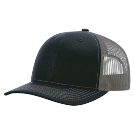 Richardson 112 Snapback Trucker Cap - Navy/Charcoal