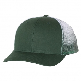 Richardson 112PM Printed Mesh-Back Trucker Cap - Loden Green Camo