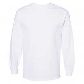 ALSTYLE 1304 Classic Long Sleeve T-Shirt - White