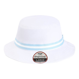 Imperial 1371P The Oxford Performance Bucket - White/Light Blue