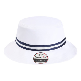 Imperial 1371P The Oxford Performance Bucket - White/Navy