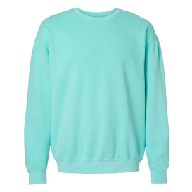 Comfort Colors 1466 Garment-Dyed Lightweight Fleece Crewneck Sweatshirt - Chalky Mint