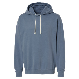 Comfort Colors 1467 Garment-Dyed Lightweight Fleece Hooded Sweatshirt - Blue Jean 