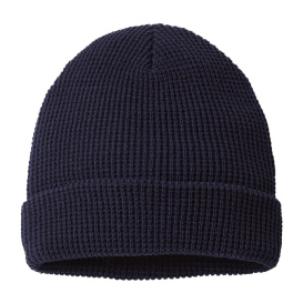 Richardson 146R Waffle Cuffed Beanie - Navy