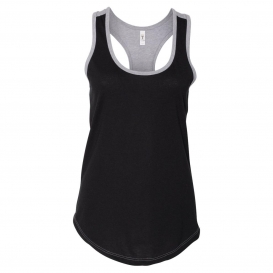 Next Level 1534 Black Heather Grey