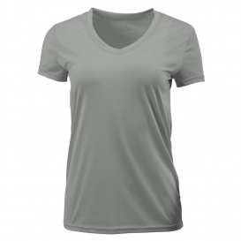 Paragon 203 Women\'s Vera V-Neck T-Shirt - Medium Grey