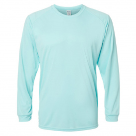 Paragon 210 Long Islander Performance Long Sleeve T-Shirt - Aqua Blue