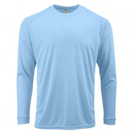 Paragon 210 Long Islander Performance Long Sleeve T-Shirt - Blue Mist