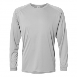 Paragon 210 Long Islander Performance Long Sleeve T-Shirt - Medium Grey