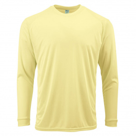 Paragon 210 Long Islander Performance Long Sleeve T-Shirt - Pale Yellow