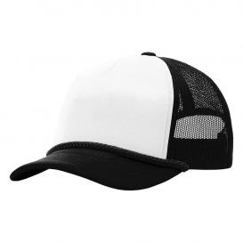 Richardson 213 Low Pro Foamie Trucker Cap - White/Black/Black