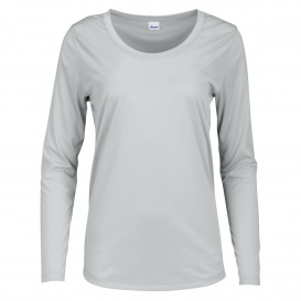 Paragon 214 Women\'s Long Islander Performance Long Sleeve T-Shirt - Aluminum