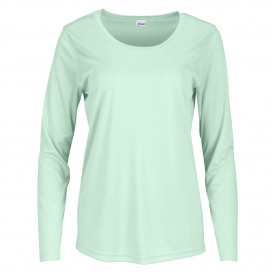 Paragon 214 Women\'s Long Islander Performance Long Sleeve T-Shirt - Mint Green