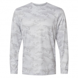 Paragon 217 Pompano Performance Camo Long Sleeve T-Shirt - Aluminum