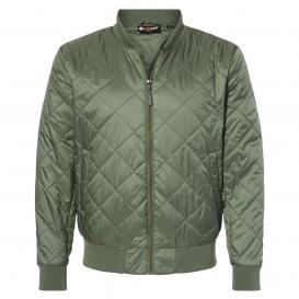 Weatherproof 21752 HeatLast Quilted Packable Bomber - Olive Grey