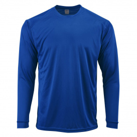 Paragon 218Y Youth Long Islander Performance Long Sleeve T-Shirt - Royal