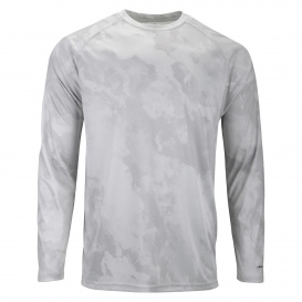 Paragon 228 Cabo Camo Performance Long Sleeve T-Shirt - Aluminum