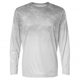 Paragon 229 Montauk Oceanic Fade Performance Long Sleeve T-Shirt - Aluminum Fade