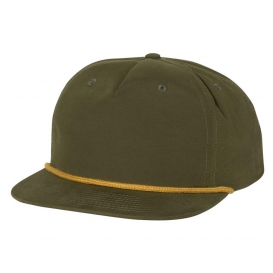 Richardson 256 Umpqua Snapback Cap - Loden/Amber Gold