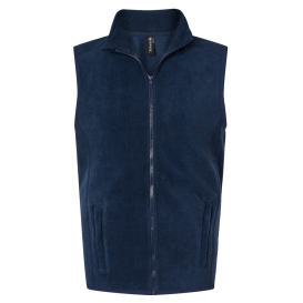 Burnside 3012 Polar Fleece Vest - Navy