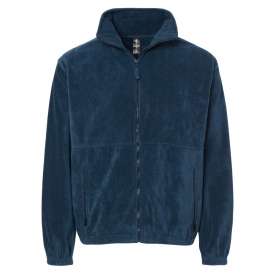 Burnside 3062 Polar Fleece Full-Zip Jacket - Navy
