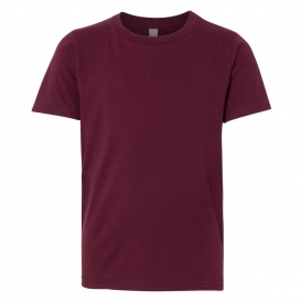 Next Level 3310 Youth Cotton Crew - Maroon