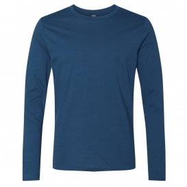 Next Level 3601 Cotton Long Sleeve Crew - Cool Blue