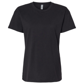 Next Level 3910 Women\'s Cotton Relaxed T-Shirt - Black