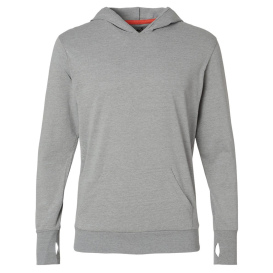 Kastlfel 4022 RecycledSoft Hooded Long Sleeve T-Shirt - Steel Grey