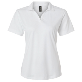 AllPro 41800L Pro-Lock Women\'s Performance Polo - White