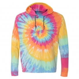 Dyenomite 430VR Tie Dye Hooded Pullover T-Shirt
