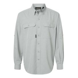 DRI DUCK 4441 Crossroad Woven Shirt - Grey