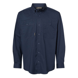 DRI DUCK 4450 Craftsman Woven Shirt - Deep Blue