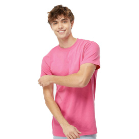 M&O 4800 Gold Soft Touch T-Shirt - Azalea