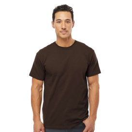 M&O 4800 Gold Soft Touch T-Shirt - Chocolate