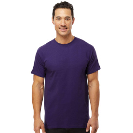 M&O 4800 Gold Soft Touch T-Shirt - Purple