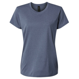 AllPro 48000L Pro-Lock Women\'s Performance T-Shirt - Heather Navy
