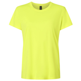 AllPro 48000L Pro-Lock Women\'s Performance T-Shirt - Neon Yellow