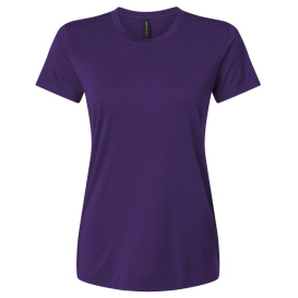 AllPro 48000L Pro-Lock Women\'s Performance T-Shirt - Purple