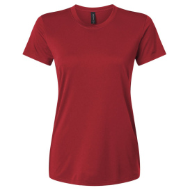 AllPro 48000L Pro-Lock Women\'s Performance T-Shirt - Red