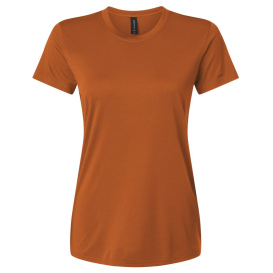 AllPro 48000L Pro-Lock Women\'s Performance T-Shirt - Rust
