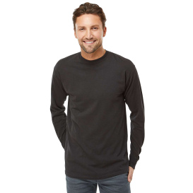 M&O 4820 Gold Soft Touch Long Sleeve T-Shirt - Black