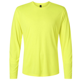 AllPro 48400 Pro-Lock Performance Long Sleeve T-Shirt - Neon Yellow