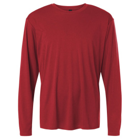 AllPro 48400 Pro-Lock Performance Long Sleeve T-Shirt - Red