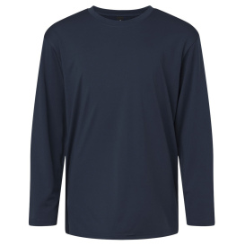 AllPro 48400Y Pro-Lock Youth Performance Long Sleeve T-Shirt - Navy