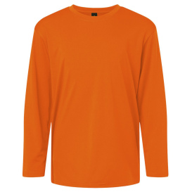 AllPro 48400Y Pro-Lock Youth Performance Long Sleeve T-Shirt - Neon Orange