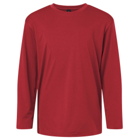 AllPro 48400Y Pro-Lock Youth Performance Long Sleeve T-Shirt - Red